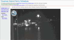 Desktop Screenshot of guemesferry.com